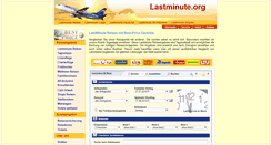 Desktop Screenshot of lastminute.org