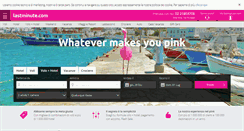 Desktop Screenshot of it.lastminute.com