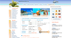 Desktop Screenshot of lastminute.lu