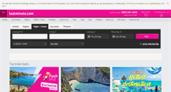 Desktop Screenshot of m.lastminute.com