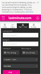 Mobile Screenshot of m.lastminute.com