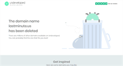 Desktop Screenshot of lastminute.us